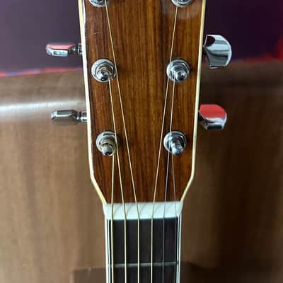 1970s Yamaki R-60 Square Shoulder Dreadnought - Made In Japan - Fine Player! image 3