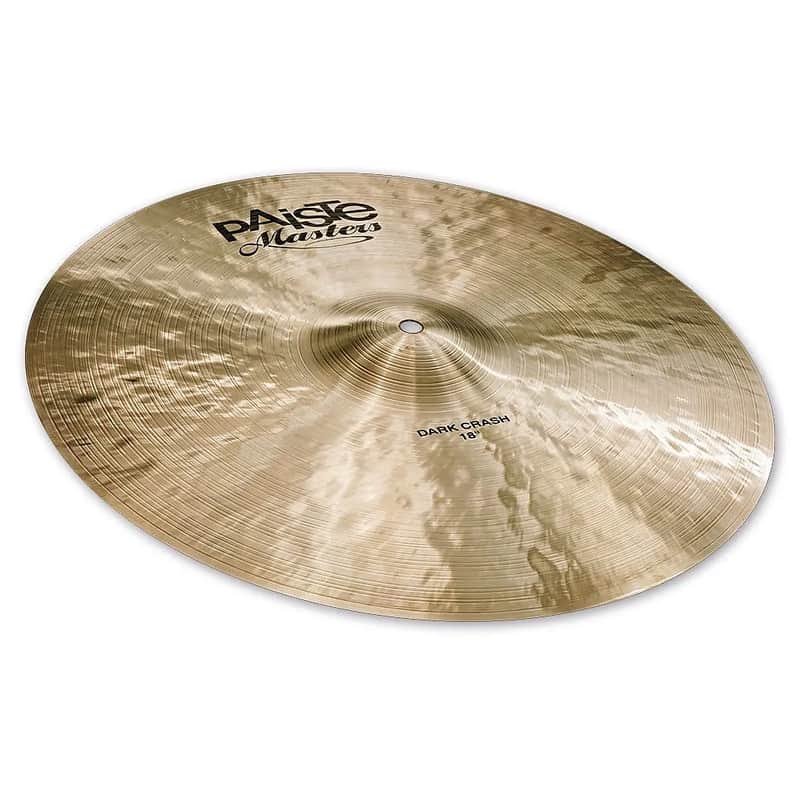 Paiste 18" Masters Dark Crash Cymbal image 1