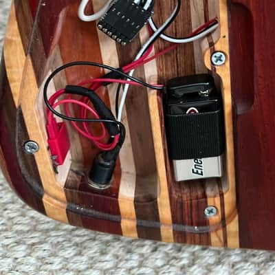 One-of-a-Kind Custom 6 String Iceman Bass by Renowned Luthier Ray Simonetti - New Case Included image 5
