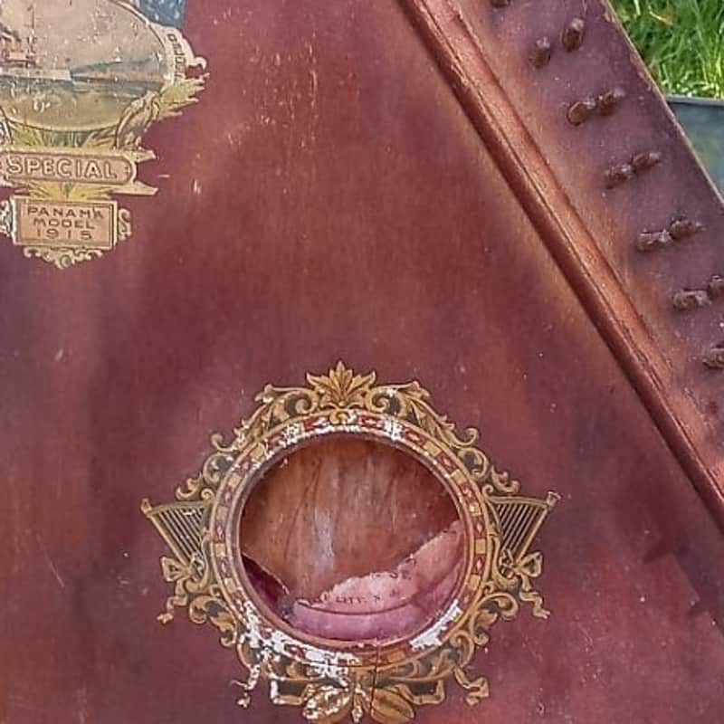 Oscar Schmidt Zither/ Mandolin Guitar 
Dated 1915 image 1