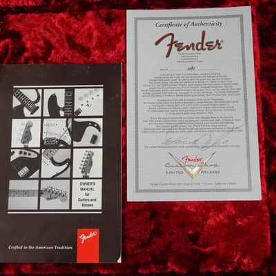2004 Fender CS Masterbuilt Dennis Galuszka 50th Anni 1954 Stratocaster image 16