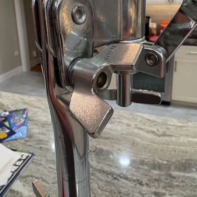 Yamaha Snare drum stand Model # SS-710 (MADE IN JAPAN) 1980's / 90's - chrome image 9