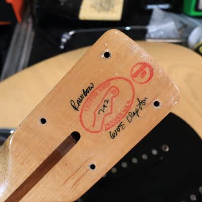 1992 Fender Custom Shop Masterbuilt Art Esparza Stratocaster Natural image 20