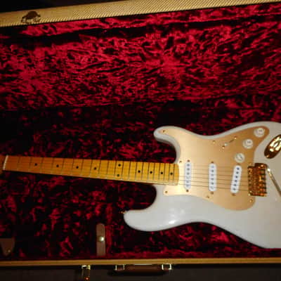 Scarecrow Guitars 1956 Mary Kay Stratocaster Tribute Fender Licensed neck and all fender electronics and hardware 2024 - Blonde (light Relic) image 11