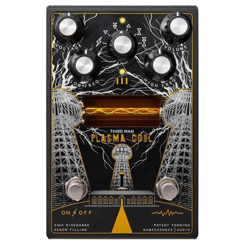 New Gamechanger Audio Third Man Records Plasma Coil Distortion Guitar Pedal image 1
