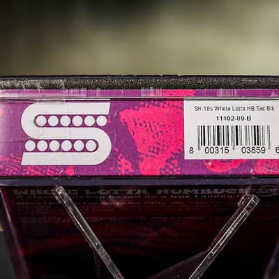 Seymour Duncan SH-18 Whole Lotta Bucker Humbucker Set Black Jimmy Page image 3
