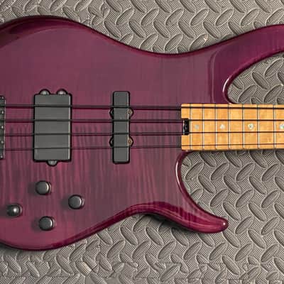 Peavey USA Millennium plus Trans Purple flamed maple image 5