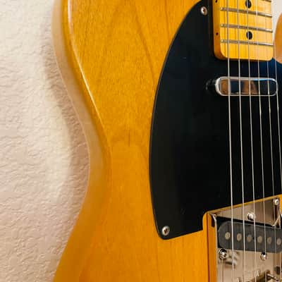 Partscaster By Rocker C Guitars ‘51 Telecaster Style USA & MIJ Parts Nitro Lacquer 2026 - Trans Amber Nitro Lacquer image 7