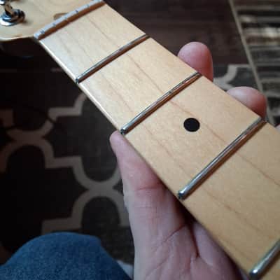 Fender USA Stratocaster Neck – 2013 – 70s Large Headstock – Maple – 22 Jumbo Frets – Fender Locking Tuners Included image 13