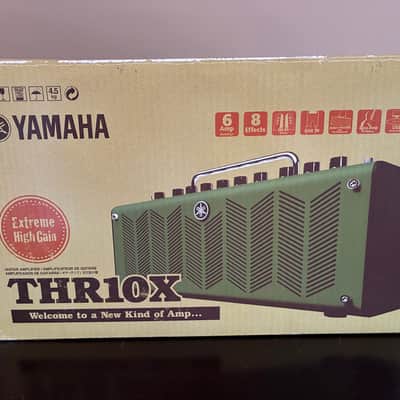 Yamaha THR10X High-Gain 10-Watt 2x3" Stereo Digital Modeling Guitar Combo 2013 - 2018 - Green image 5