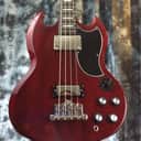 Epiphone EB3 Bass in Cherry Finish w/ Sidewinder Humbucker & NYT Mini Humbucker