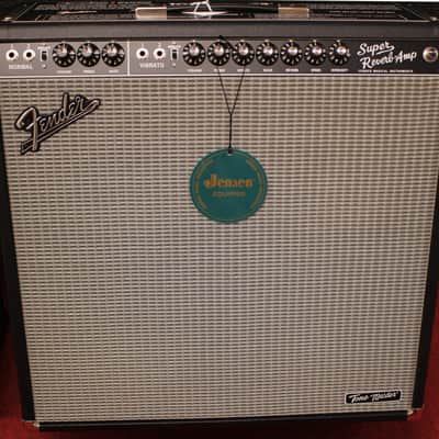 Fender Tone Master Super Reverb 4x10 Guitar Amplifier w/Footswitch & Cover image 1