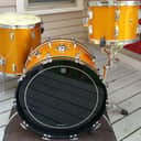 1969 Ludwig Super Classic Aztec Gold Sparkle Drum Kit
