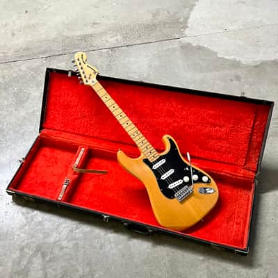 Fernandes Burny Custom Strat 1976 Natural original vintage MIJ Japan Stratocaster image 1