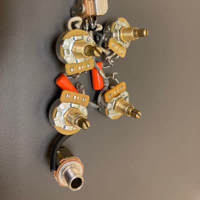 Gibson Wiring Harness with CTS Pots, Capacitors, Jack, 3 Way Switch 2020 image 4