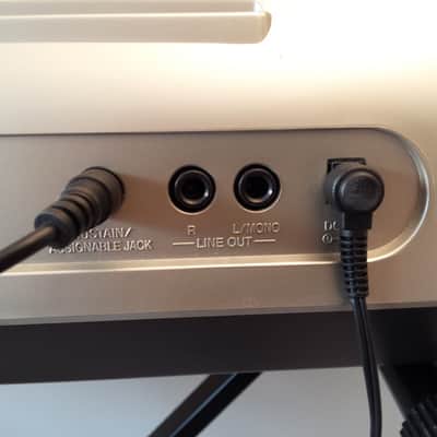 Casio WK 3800 keyboard with stand, power supply and sustain pedal image 7