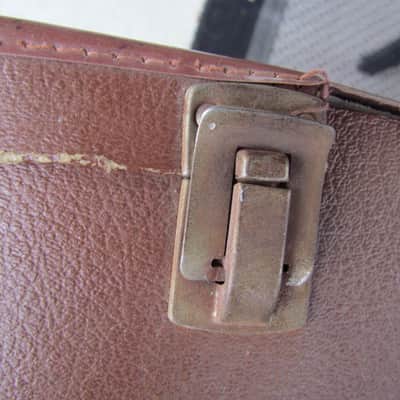Late 40's Early 50's Guitar Case For Gibson LG-2 Repair Project Vintage LG-2 Case Needs Major Work image 6