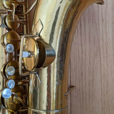 Buffet Crampon Evette Schaeffer Alto Saxophone 18 & 20 Paris France 1913 Extra Engraving image 7