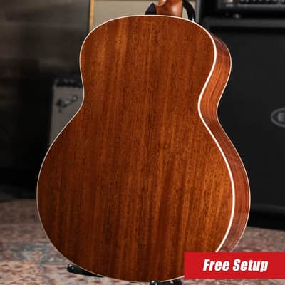 Taylor Gold Label 514e Super Auditorium Acoustic/Electric Guitar - Blacktop with Hardshell Case - Demo image 2