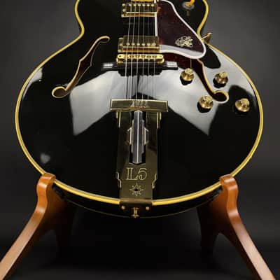 1994 Gibson Custom L-5 CES Centennial 100th Anniversary - Ebony image 3