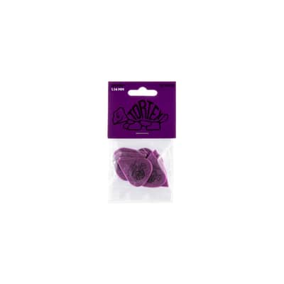 Dunlop Tortex Sharp 412 Picks 1.14" violet. x12 - Set of Picks image 4