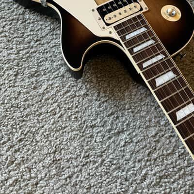 Gibson Les Paul Trad Pro V Satin Electric Guitar 2022 - Desert Burst image 7