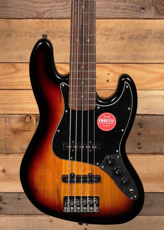 Squier Affinity Series Jazz Bass V 3-Color Sunburst image 1