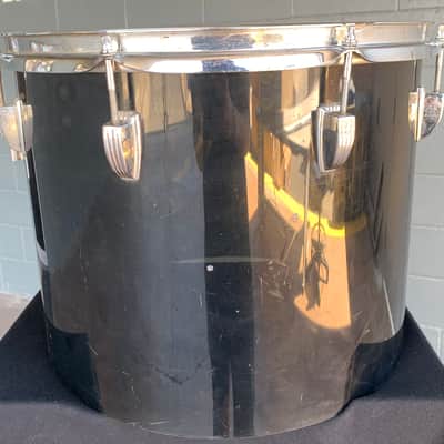 70's Ludwig Smoke Vistalite 12x15" Concert Tom image 4
