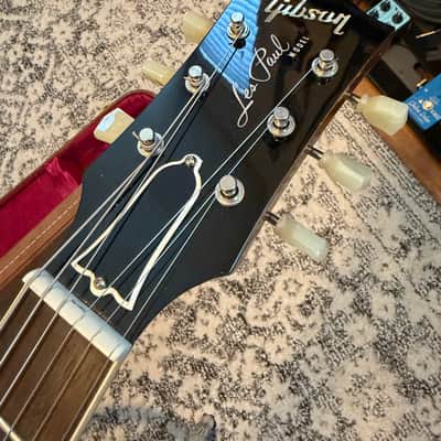 Gibson 1958 Custom Shop Standard Les Paul Wildwood Made 2 Measure  2019 - Candy Apple Red Gloss image 6