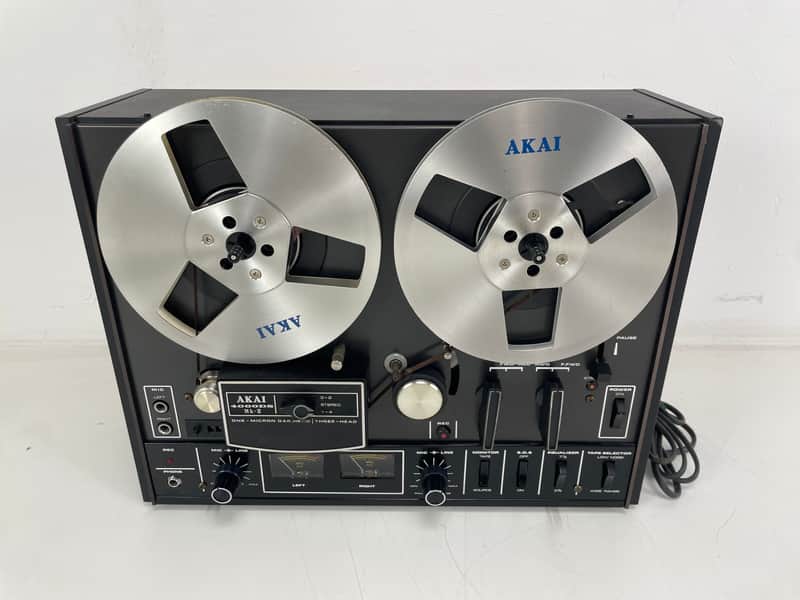 Akai - 4000DS MK2 - Black - 3-Head - 18CM - Reel-to-Reel Recorder - Serviced (New Belts) image 1