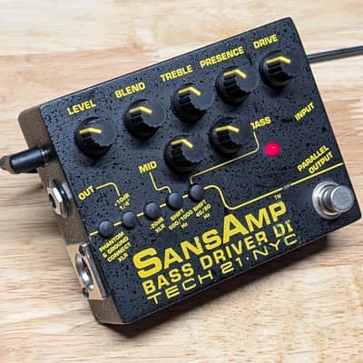 Tech 21 Sansamp Bass Driver D.I. V2 2016 - Present - Black image 3