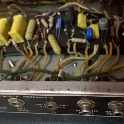 1967 Fender Pro Reverb Amplifier Vintage Blackface Amp image 11