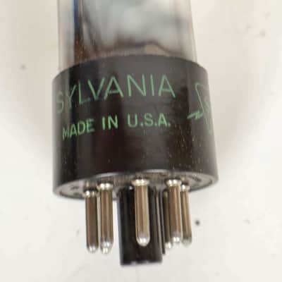 Matched Pair Sylvania USA 6X5GT 839 Power Amp Tubes image 4