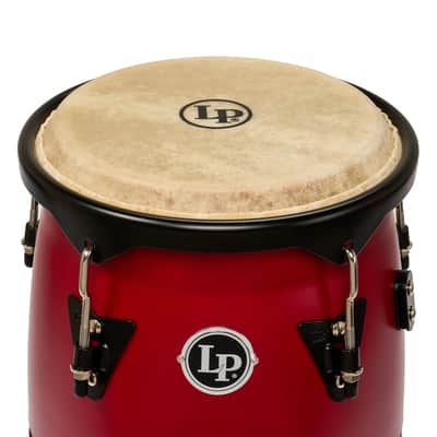 Latin Percussion Discovery II Ultralight 10-11 Conga Set - Red image 2