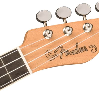 Fender Fullerton Tele Uke, Black image 2