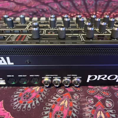 Sequential Prophet-6 Desktop 6-Voice Polyphonic Synthesizer 2018 - 2020 - Black with Wood Sides image 11