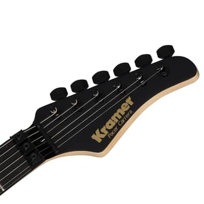 Used Kramer Pacer Carrera, Ebony, Black Floyd Rose (Incl. Premium Gig Bag) image 4