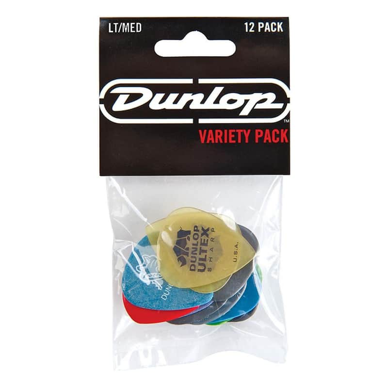 Immagine Dunlop PVP101 12 Guitar Pick Variety Pack - Light/Medium - 1