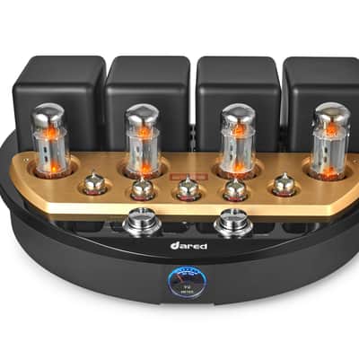 Dared Push-Pull Integrated Vacuum Tube Amplifier Valve Amplifier DV-100, with Subwoofer Output, Output Power 45 Wattsx2, Tubes:4X 6L6G, 5X 12AX7 image 4