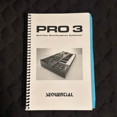 Sequential Pro 3 37-Key 3-Voice Monophonic / Paraphonic Synthesizer 2020 - Present - Black image 5