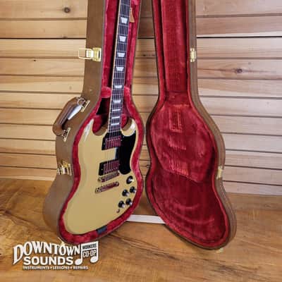 Gibson SG Standard '61 Stop Bar with Gibson Hard Case - TV Yellow image 7