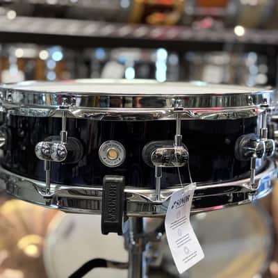 Sonor SQ2 14x4.25 Purple Tribal Gloss Maple Snare Drum image 2
