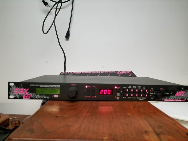 ART SGX T2 Rack Effects/Preamp with X-11 Midi Foot Controller | Reverb