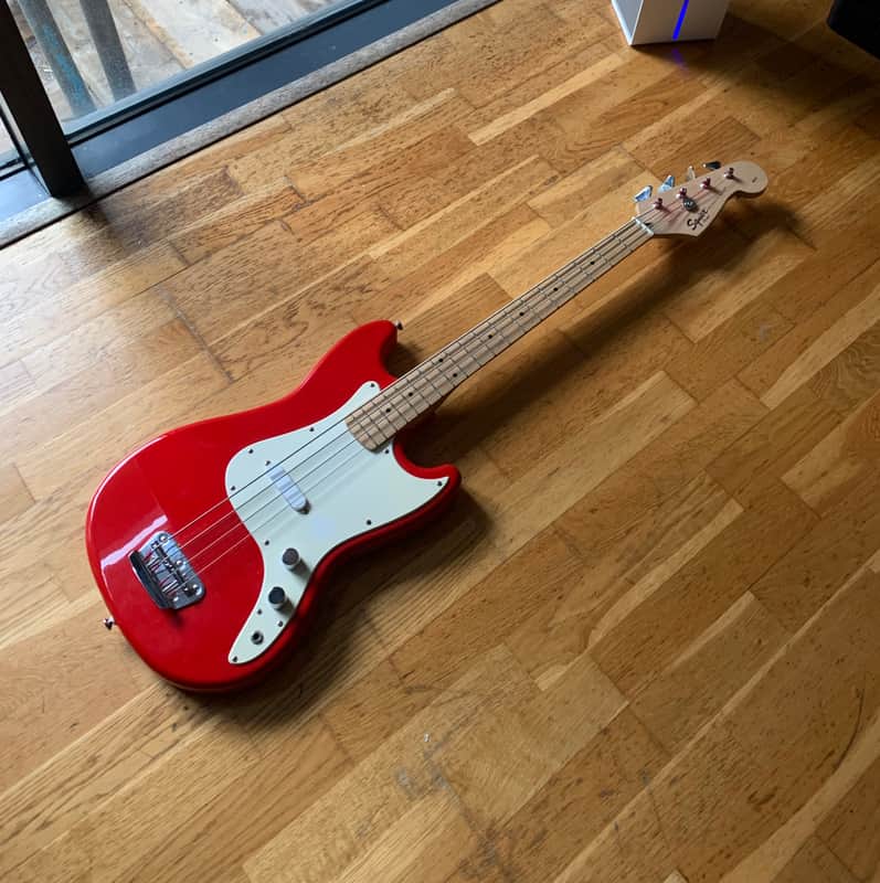 Squier Affinity Bronco Bass 1998 - 2021 - Torino Red image 1