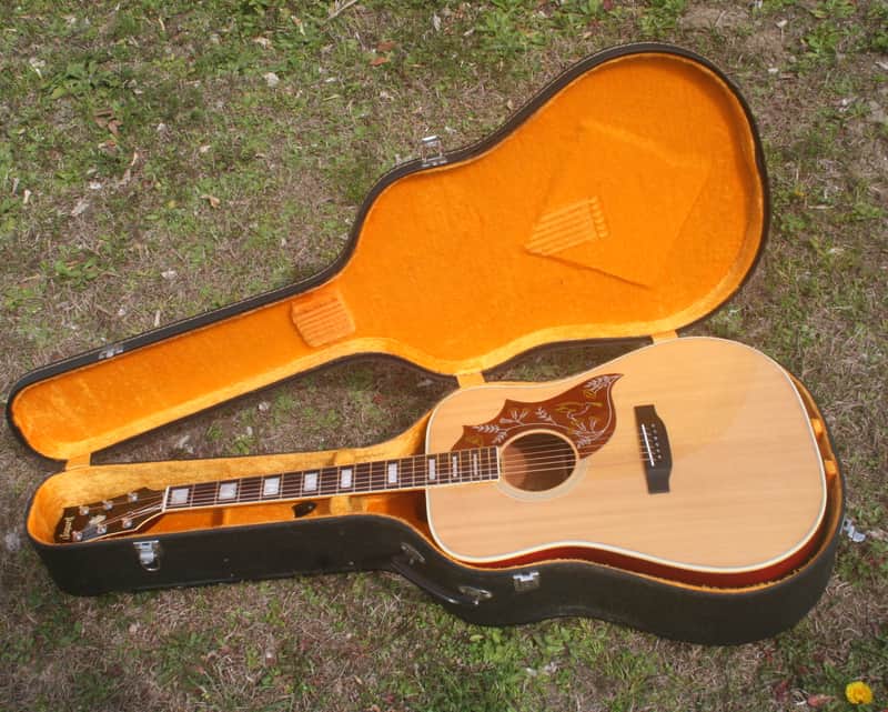 1976 Jagard Hummingbird Model GB-300HN MIJ by Terada Gakki+Hard Case image 1