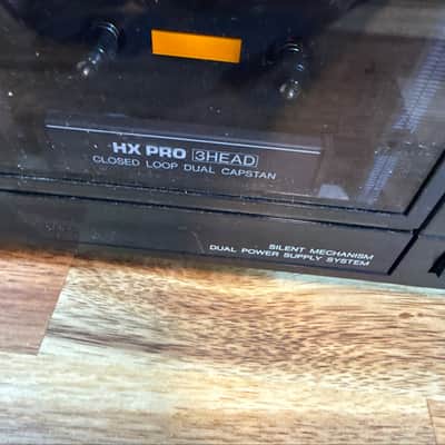 Denon DR-M30HX Black Cassette Deck HX Pro 3 Head Dual Power Suply Capstan Japan made image 6