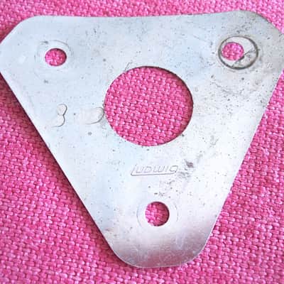 Ludwig Modular Tom Mount Bracket Backing Plate - Vintage image 1