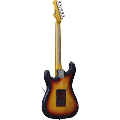 Eko Guitars S-300 Relic Sunburst image 3