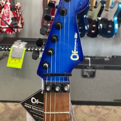 Charvel Pro-Mod Plus So-Cal Style 1 HH FR CM 2025 - Blue Burst image 4