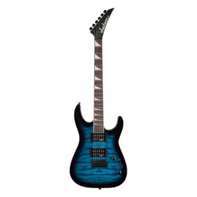 Jackson JS Series JS20 DKQ 2PT Transparent Blue Burst - Electric Guitar image 1